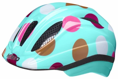 KED Meggy II Trend Dots Retro XS 44-49 cm dětská cyklistická přilba