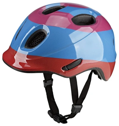 KED Meggy Spark Loopster Pink Blue M 50-55 cm dětská cyklistická přilba