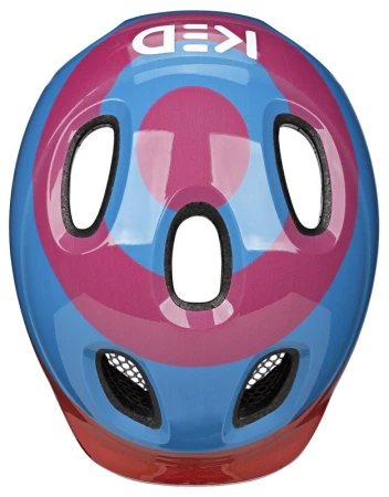 KED Meggy Spark Loopster Pink Blue M 50-55 cm dětská cyklistická přilba