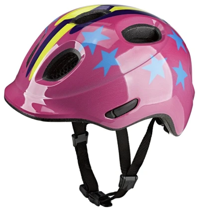 KED Meggy Spark Stellar Stripes Pink M 50-55 cm dětská cyklistická přilba