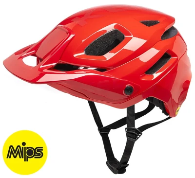 KED Pector MIPS M červená lesklá 52-58 cm cyklistická přilba