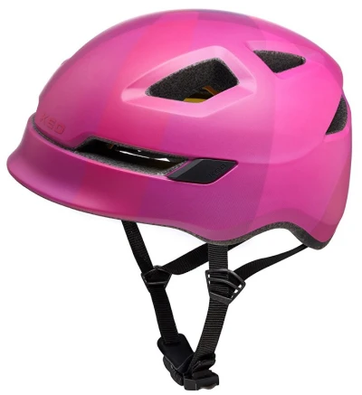 KED Pop Pink Matt M (52-56 cm) dětská cyklistická přilba