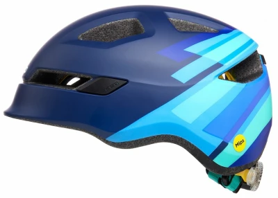 KED Pop Mips modrá S 48-52 cm dětská cyklistická přilba