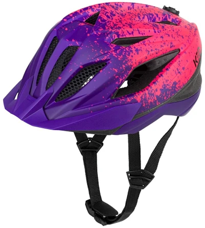 KED Street Junior Pro Violet Pink Matt S 49-55 cm dětská cyklistická přilba