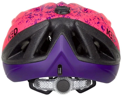 KED Street Junior Pro Violet Pink Matt juniorská cyklistická přilba
