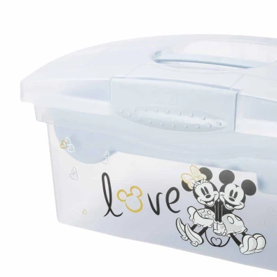 Keeeper Mickey kouřově modrý cestovní box