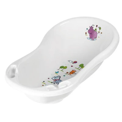 Keeeper Dětská vanička 84cm "Hippo" Bílá Keeeper Dětská vanička 84cm "Hippo" Bílá