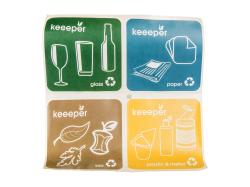 KEEEPER Koš odp.výsuvný 10l obdél.PH ZE