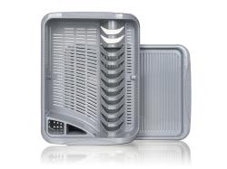 KEEEPER Odkapávač na nádobí 39,5x29,5cm s podnosem PH ŠE