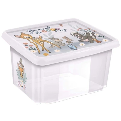 Keeeper Úložný box s víkem 45l Bambi Transparent