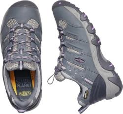 Keen KOVEN WP W steel grey/african violet dámské outdoorové boty