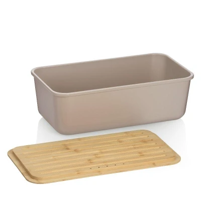 Kela Chlebník Apart plast svetlo šedý