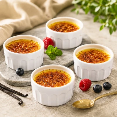 Kela Creme brullée miska MALEEN porcelán 9 cm