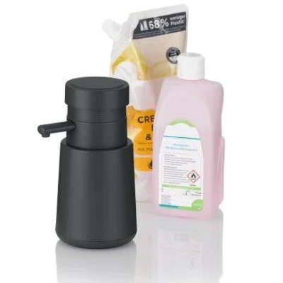 Kela Dávkovač mýdla a desinfekce AURIE 450 ml antracit (VÝPRODEJ)