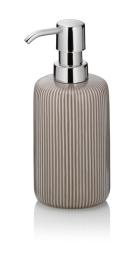 Kela Dávkovač mýdla Ava keramika šedá 350 ml Kela Dávkovač mýdla Ava keramika šedá 350 ml
