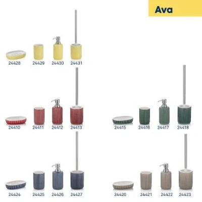 Kela Dávkovač mýdla Ava keramika zelená 350 ml