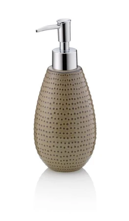 Kela Dávkovač mýdla Dots keramika moka 350 ml Kela Dávkovač mýdla Dots keramika moka 350 ml