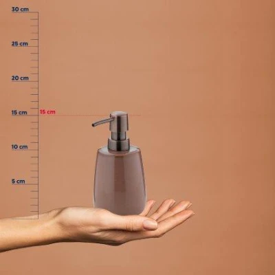 Kela Dávkovač mýdla Liana keramika starorůžová 300 ml