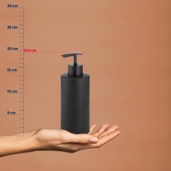 Kela Dávkovač mydla Matsi keramika čierna 300 ml