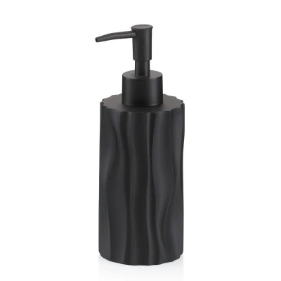 Kela Dávkovač mýdla Merida polyresin černý 19,0cm 7,0cm 200,0ml Kela Dávkovač mýdla Merida polyresin černý 19,0cm 7,0cm 200,0ml