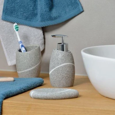 Kela Dávkovač mýdla Talus polyresin bílá 300 ml