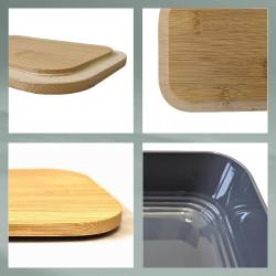 Kela Dóza na máslo Namur PS plast tmavě šedá 15,5x11,5x6,0cm
