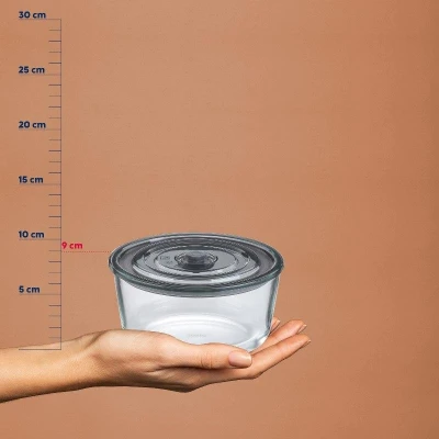 Kela Dóza na potraviny skladovací Aurelia sklo 19 x 9 cm, 1,22l