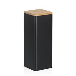 Kela Dóza na potraviny skladovací Kiril kovová černá 11,5x11,5x29,0cm 3,0l Kela Dóza na potraviny skladovací Kiril kovová černá 11,5x11,5x29,0cm 3,0l