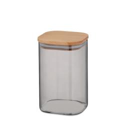 Kela Dóza skladovací sklo / dřevo NEA 1,1 l Kela Dóza skladovací sklo / dřevo NEA 1,1 l