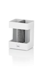 Kela Držák na zubní kartáčky Cube polyresin bílá Kela Držák na zubní kartáčky Cube polyresin bílá