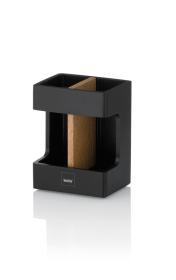 Kela Držák na zubní kartáčky Cube polyresin black Kela Držák na zubní kartáčky Cube polyresin black