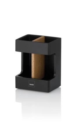 Kela Držák na zubní kartáčky Cube polyresin black
