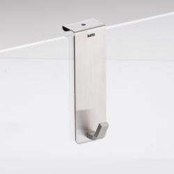 Kela Dveřní věšák jednohák Colgar nerezová ocel stříbrná matná sada 2 ks 13,0x4,0x2,5cm