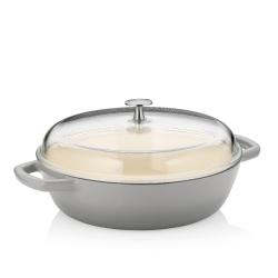 Kela Farmářská pánev Calido litinová světle šedá kulatá 16,0cm 28,0cm 3,8l Kela Farmářská pánev Calido litinová světle šedá kulatá 16,0cm 28,0cm 3,8l