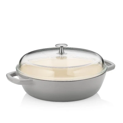 Kela Farmářská pánev Calido litinová světle šedá kulatá 16,0cm 28,0cm 3,8l Kela Farmářská pánev Calido litinová světle šedá kulatá 16,0cm 28,0cm 3,8l