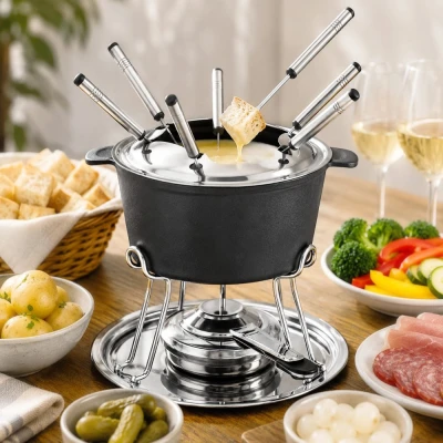 Kela Fondue set COMORE 11-dílný nerez