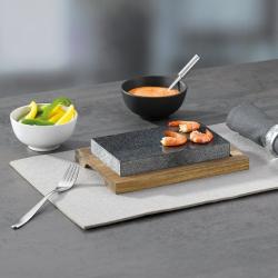 Kela Gril kamenný COUNTRY 2-dílný 24 x 16 x 4 cm