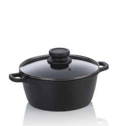 Kela Hrnec Atura litý hliník černý 20 cm 1,7 l Kela Hrnec Atura litý hliník černý 20 cm 1,7 l