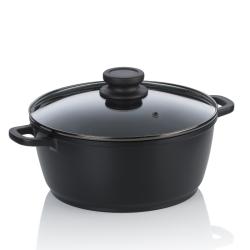 Kela Hrnec Atura litý hliník černý 24 cm 3,2 l Kela Hrnec Atura litý hliník černý 24 cm 3,2 l