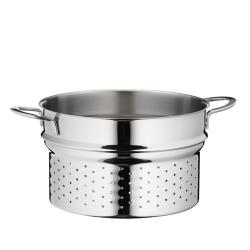 Kela Hrnec na těstoviny nerez se skleněnou poklicí CAILIN pr. 24cm