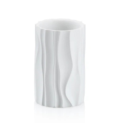 Kela Hrnek Merida polyresin bílý 10,5 cm 7,0 cm