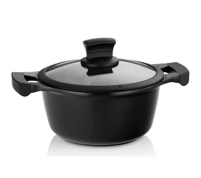 Kela KL-12218 Kastrol s nepřilnavým povrchem a poklicí STELLA NOVA 20 cm