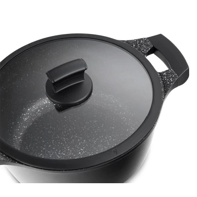Kela KL-12218 Kastrol s nepřilnavým povrchem a poklicí STELLA NOVA 20 cm