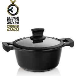 Kela KL-12218 Kastrol s nepřilnavým povrchem a poklicí STELLA NOVA 20 cm
