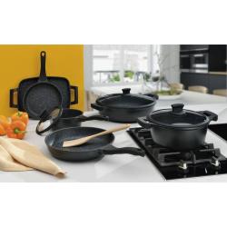 Kela KL-12218 Kastrol s nepřilnavým povrchem a poklicí STELLA NOVA 20 cm