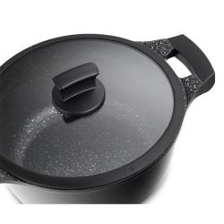 Kela KL-12219 Kastrol s nepřilnavým povrchem a poklicí STELLA NOVA 24 cm