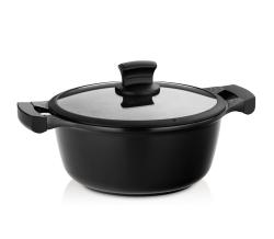 Kela KL-12219 Kastrol s nepřilnavým povrchem a poklicí STELLA NOVA 24 cm