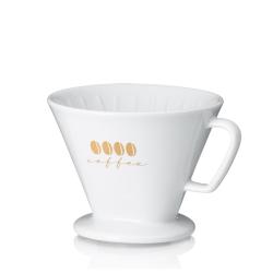 Kela Kávový filtr porcelánový Excelsa L bílá