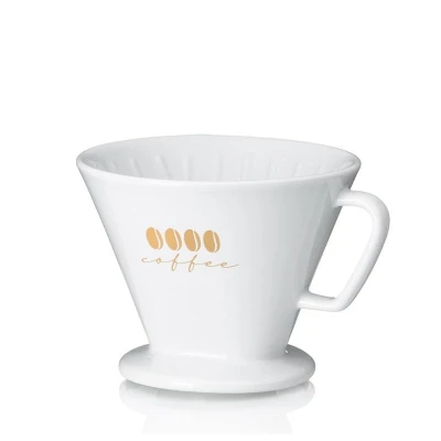 Kela Kávový filtr porcelánový Excelsa L bílá