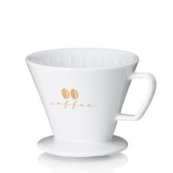 Kela Kávový filtr porcelánový Excelsa S bílá